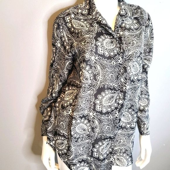 Diane Von Furstenberg NEW TAGS Blouse size small - Picture 5 of 14
